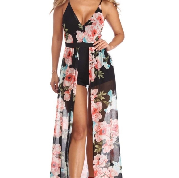 Windsor Dresses & Skirts - Windsor Floral Romper Dress